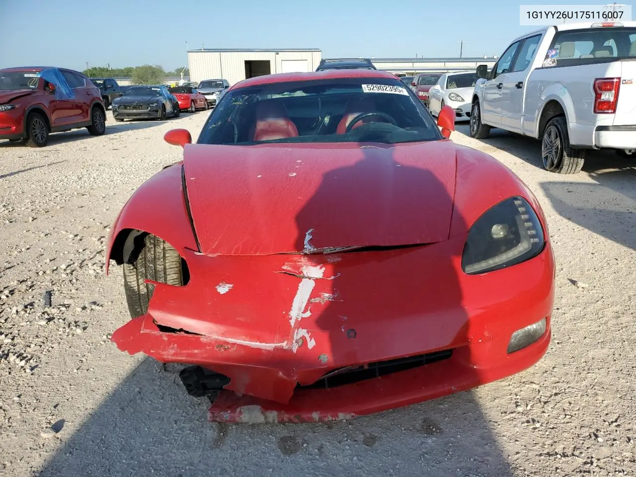2007 Chevrolet Corvette VIN: 1G1YY26U175116007 Lot: 52902395