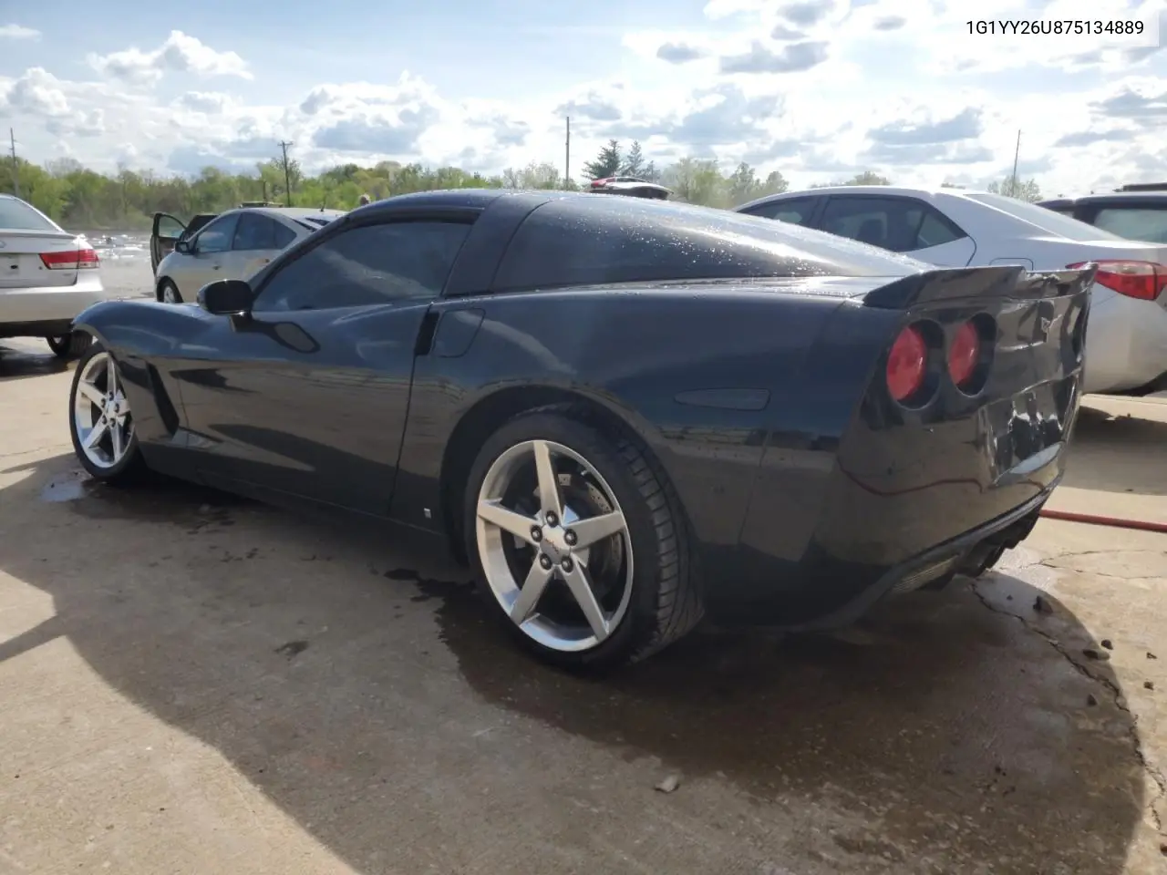 2007 Chevrolet Corvette VIN: 1G1YY26U875134889 Lot: 54178975