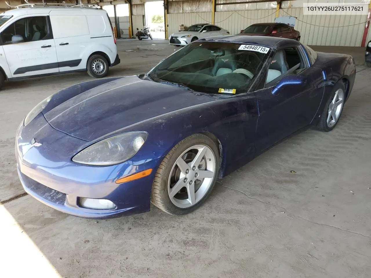 2007 Chevrolet Corvette VIN: 1G1YY26U275117621 Lot: 54940715