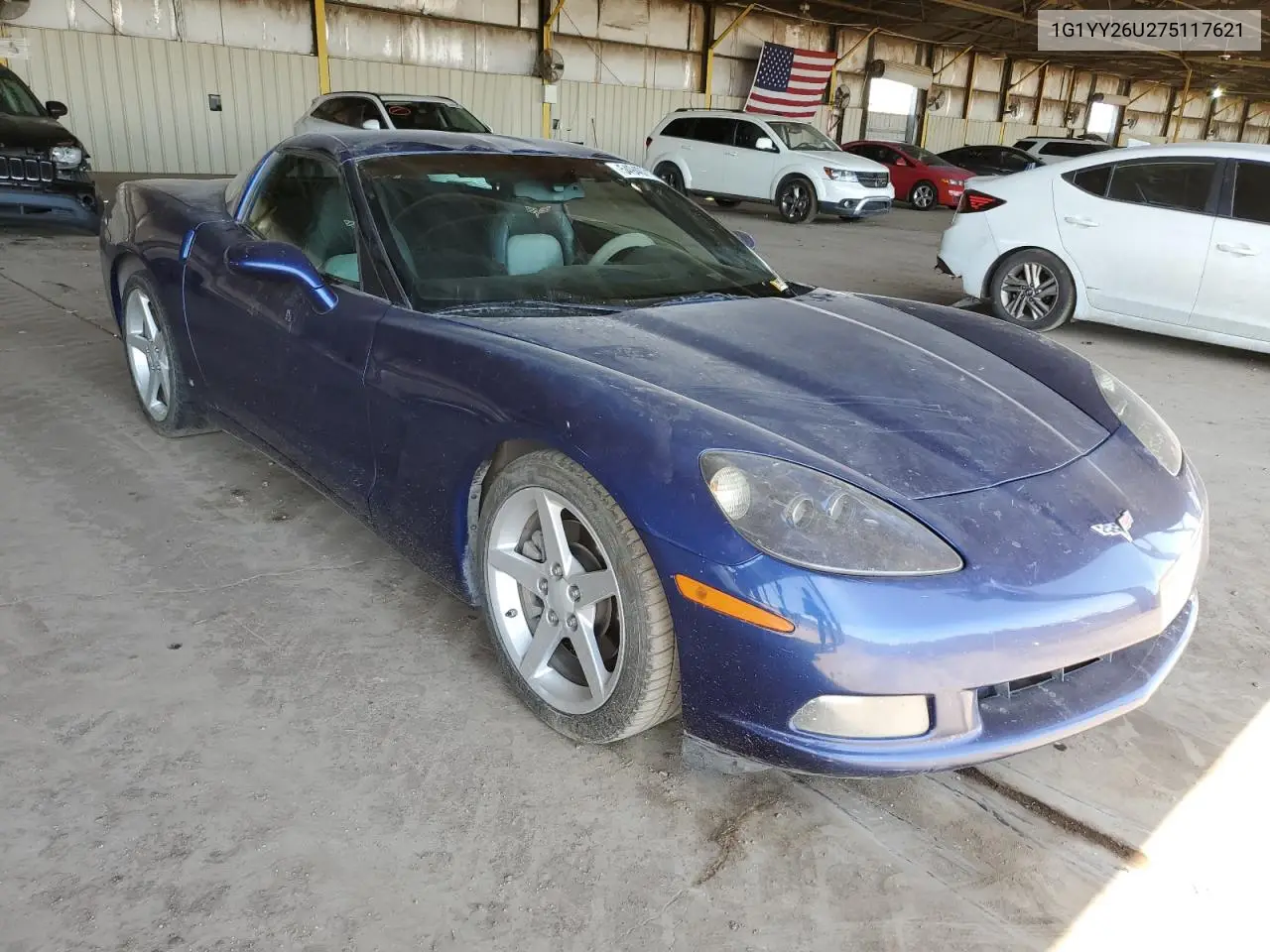 2007 Chevrolet Corvette VIN: 1G1YY26U275117621 Lot: 54940715