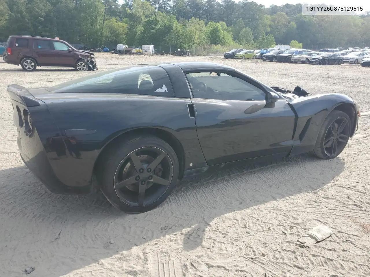 2007 Chevrolet Corvette VIN: 1G1YY26U875129515 Lot: 55296915