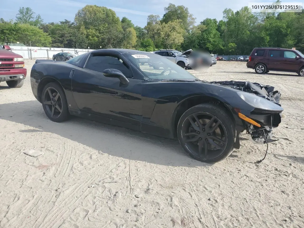 2007 Chevrolet Corvette VIN: 1G1YY26U875129515 Lot: 55296915