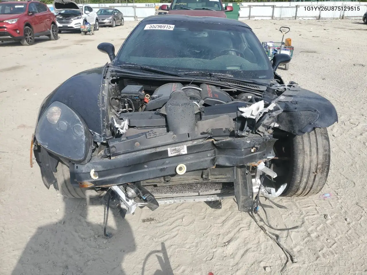 2007 Chevrolet Corvette VIN: 1G1YY26U875129515 Lot: 55296915