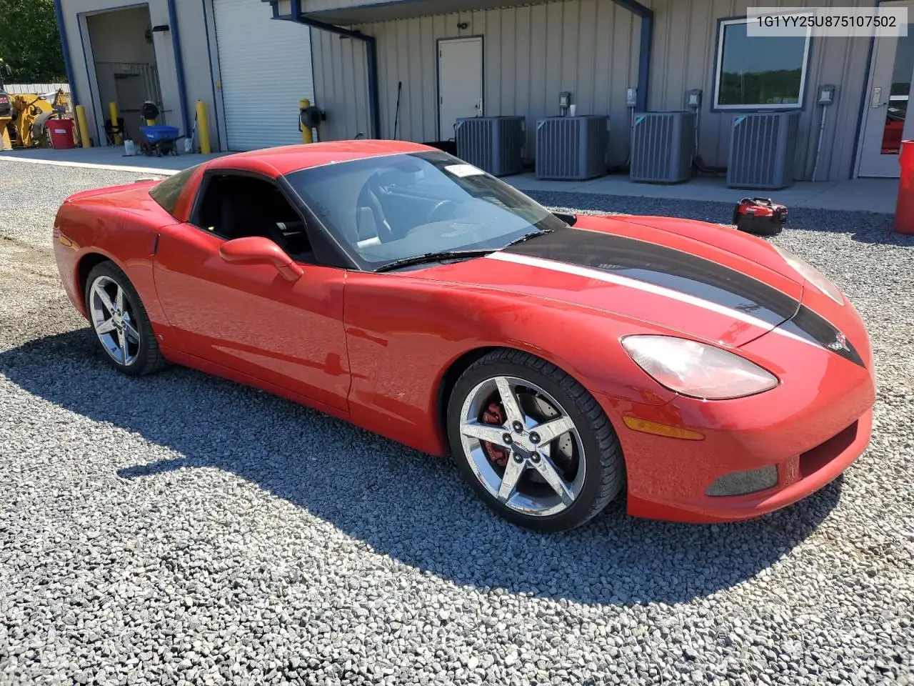2007 Chevrolet Corvette VIN: 1G1YY25U875107502 Lot: 55813715