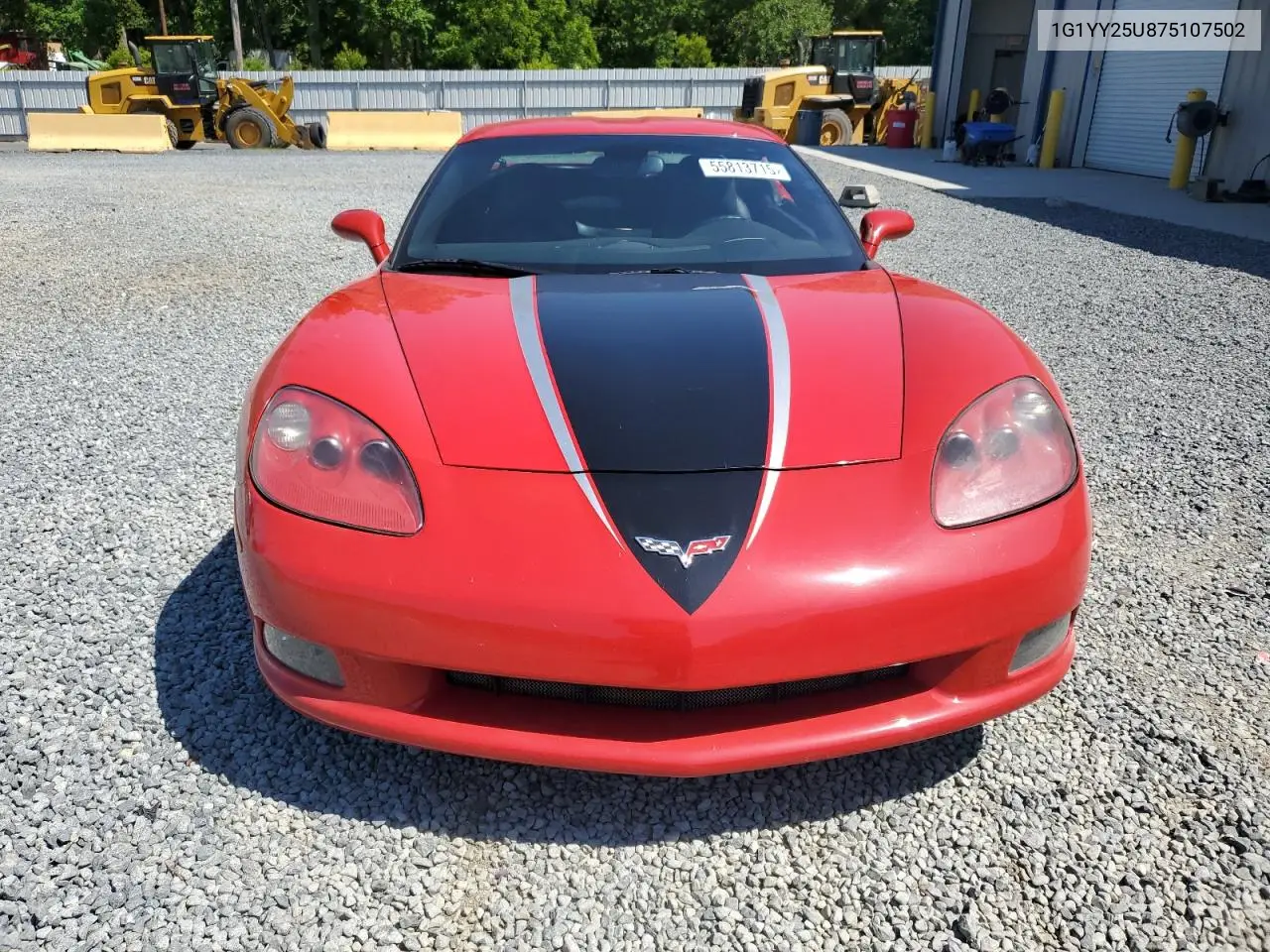 2007 Chevrolet Corvette VIN: 1G1YY25U875107502 Lot: 55813715