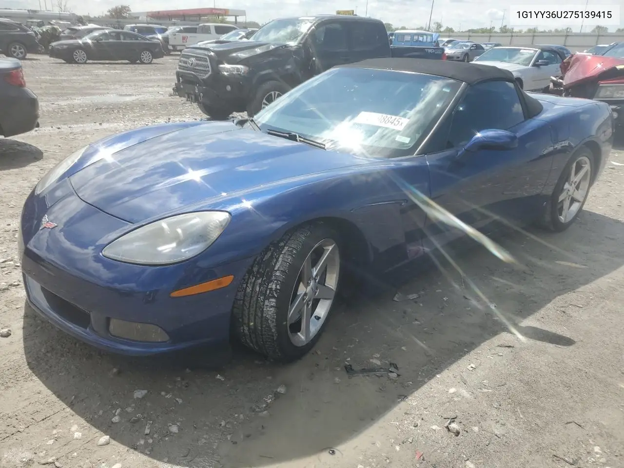 2007 Chevrolet Corvette VIN: 1G1YY36U275139415 Lot: 55998845