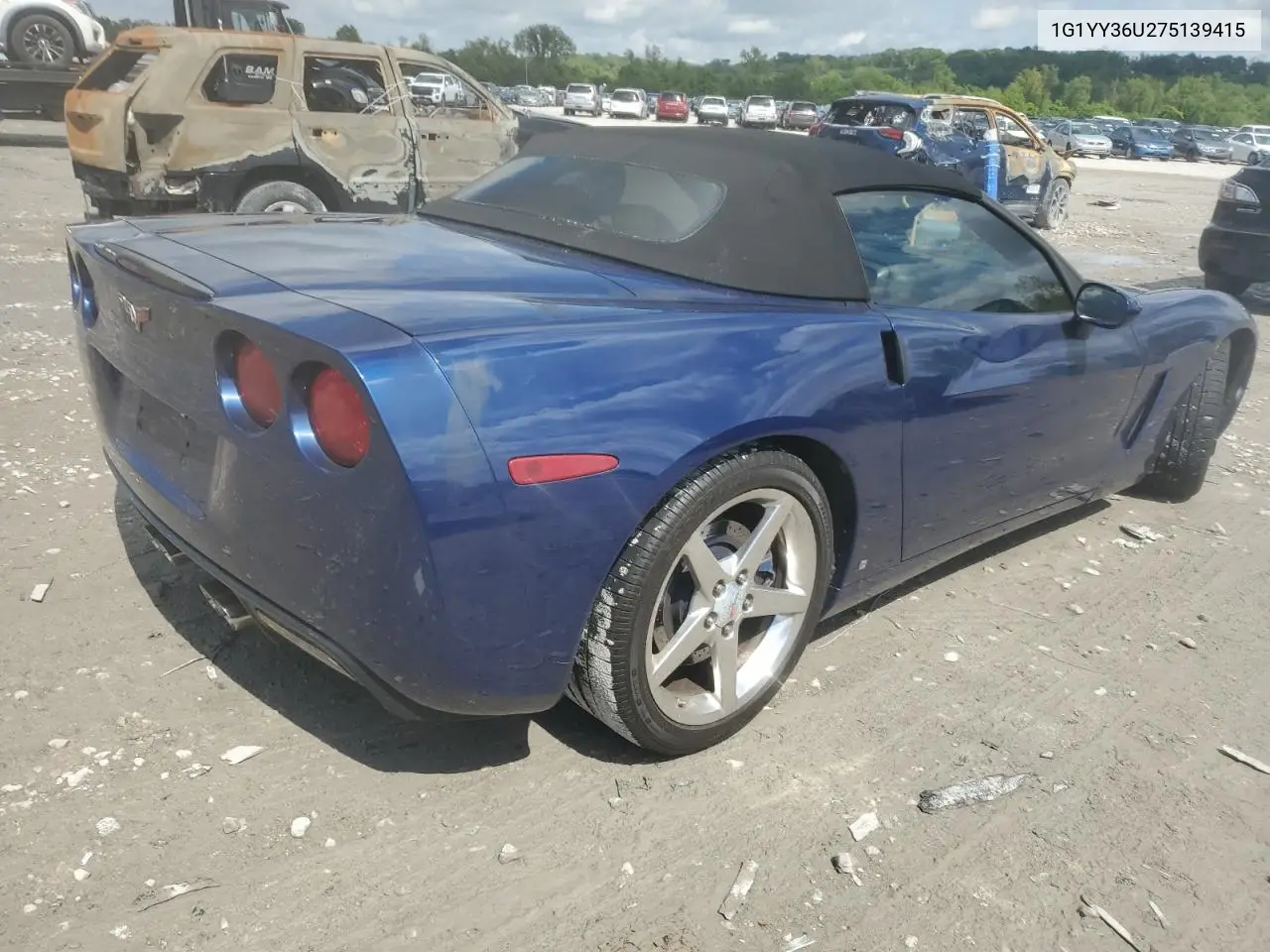 2007 Chevrolet Corvette VIN: 1G1YY36U275139415 Lot: 55998845