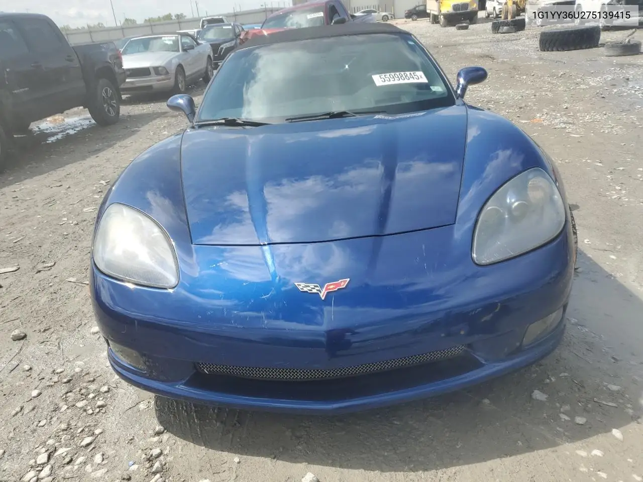 2007 Chevrolet Corvette VIN: 1G1YY36U275139415 Lot: 55998845