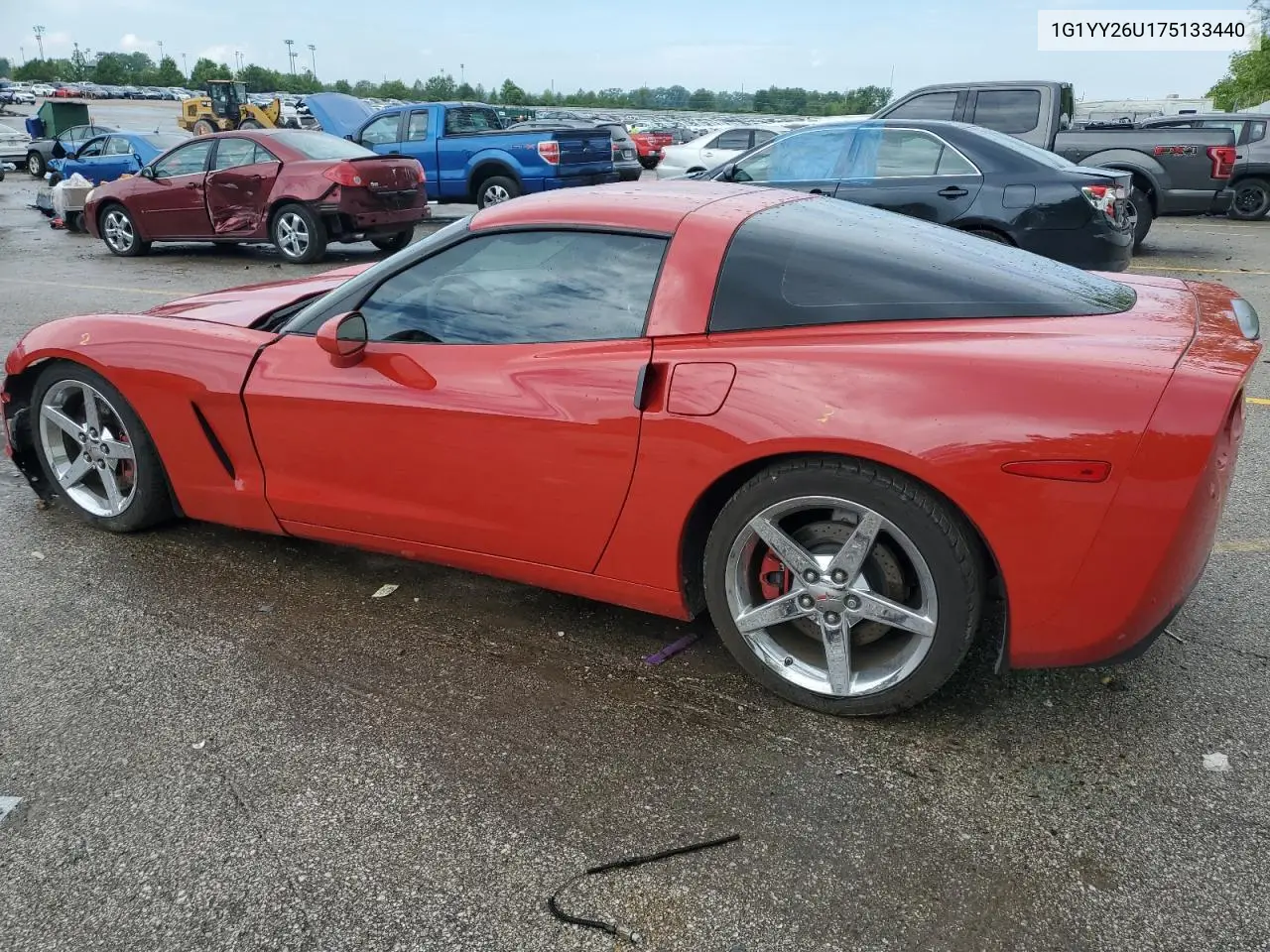 2007 Chevrolet Corvette VIN: 1G1YY26U175133440 Lot: 56241205