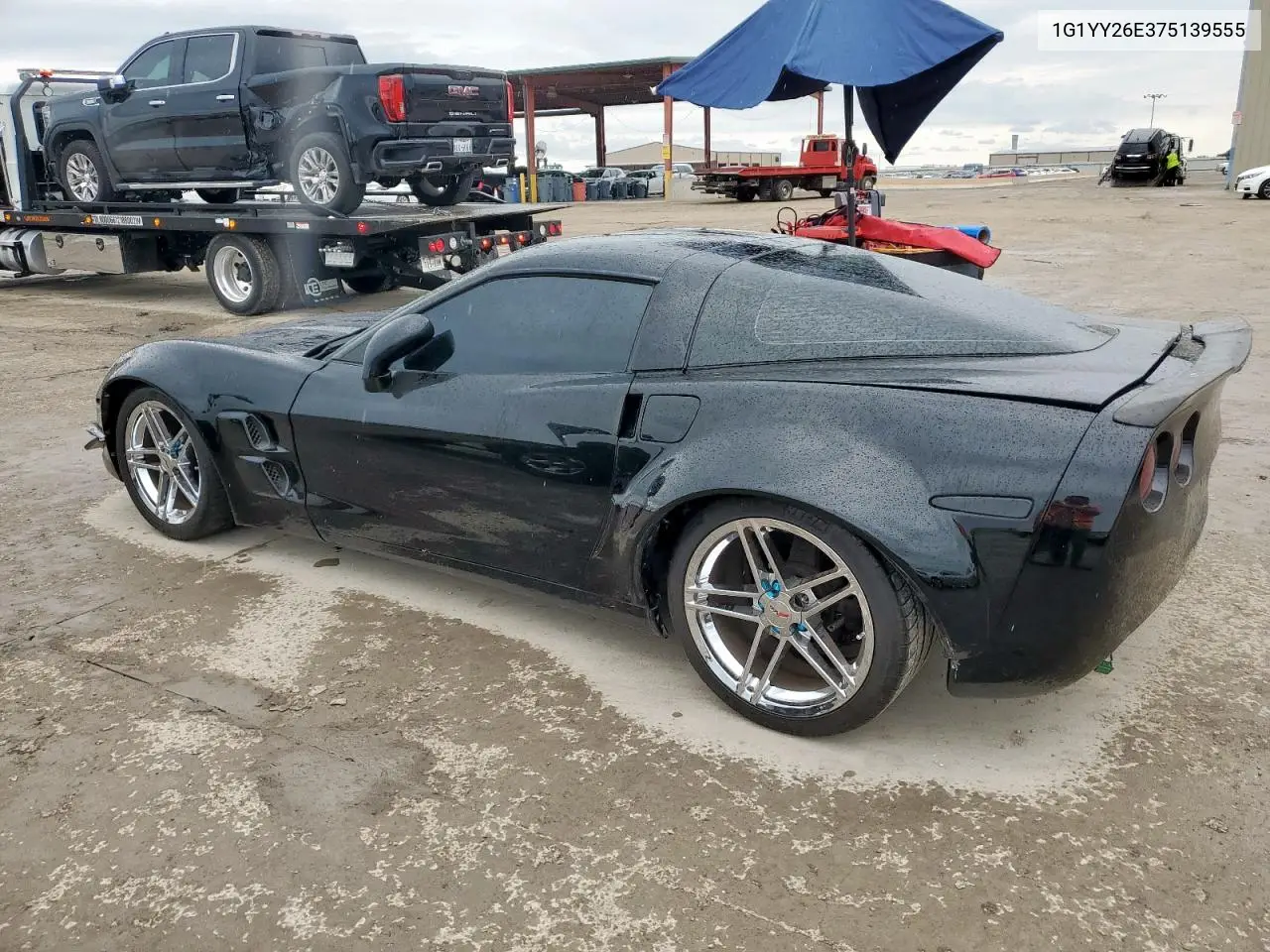 2007 Chevrolet Corvette Z06 VIN: 1G1YY26E375139555 Lot: 58022995