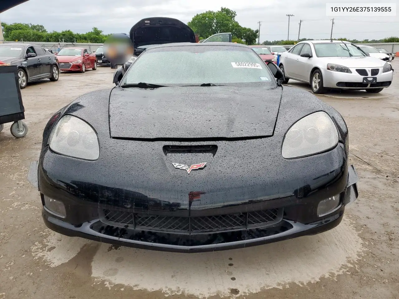 2007 Chevrolet Corvette Z06 VIN: 1G1YY26E375139555 Lot: 58022995