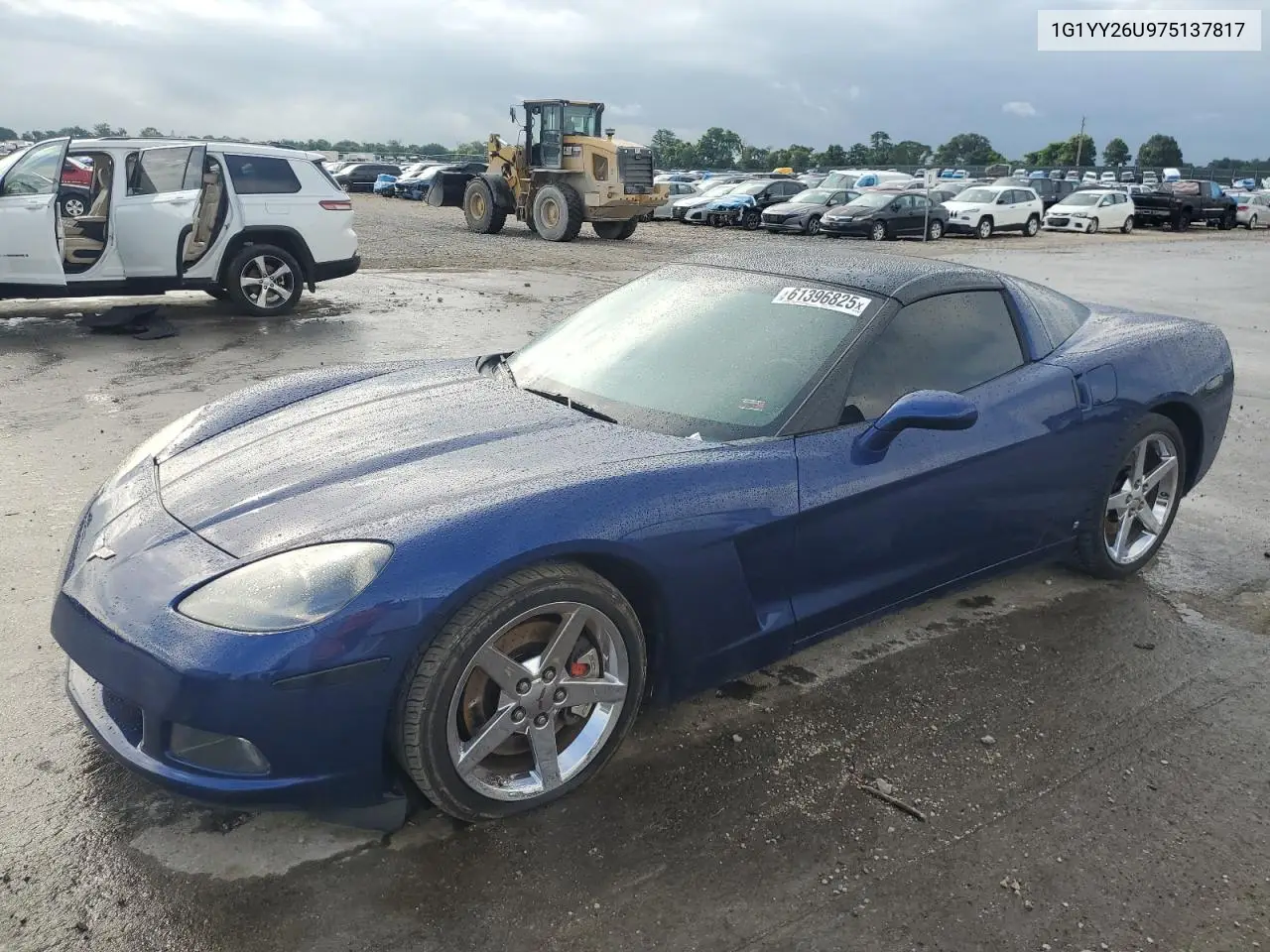 2007 Chevrolet Corvette VIN: 1G1YY26U975137817 Lot: 61396825