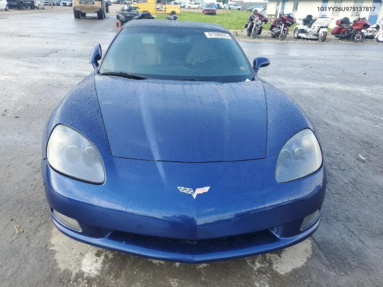 2007 Chevrolet Corvette VIN: 1G1YY26U975137817 Lot: 61396825