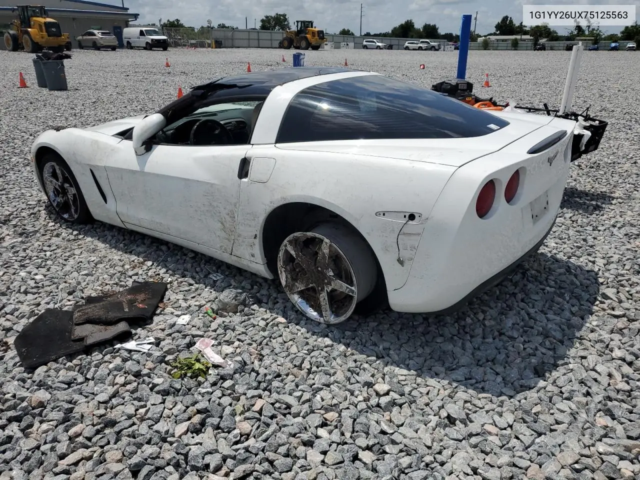 2007 Chevrolet Corvette VIN: 1G1YY26UX75125563 Lot: 61404595