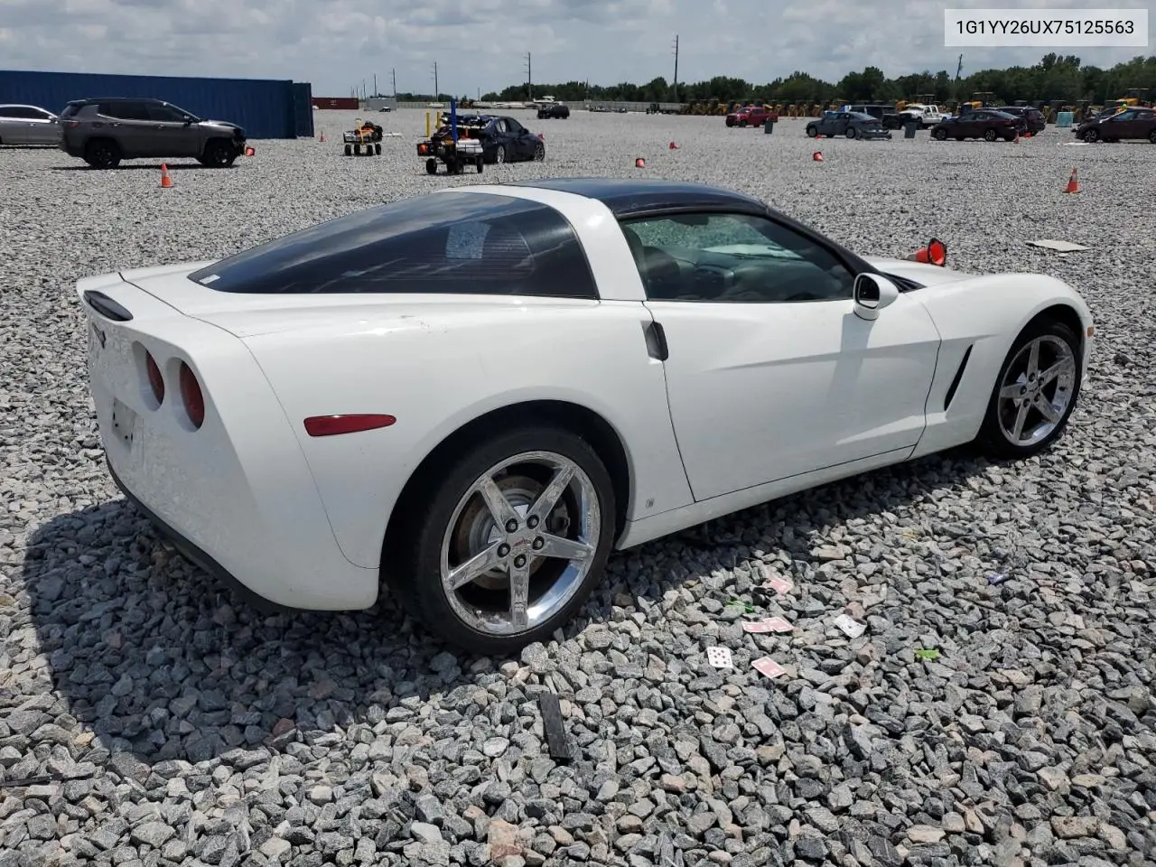 2007 Chevrolet Corvette VIN: 1G1YY26UX75125563 Lot: 61404595