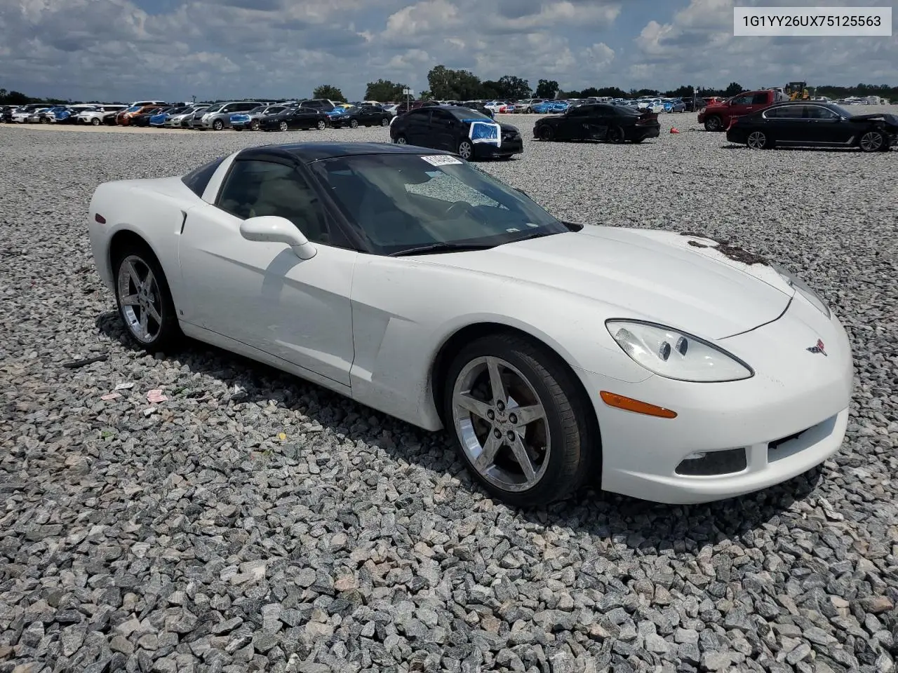 2007 Chevrolet Corvette VIN: 1G1YY26UX75125563 Lot: 61404595