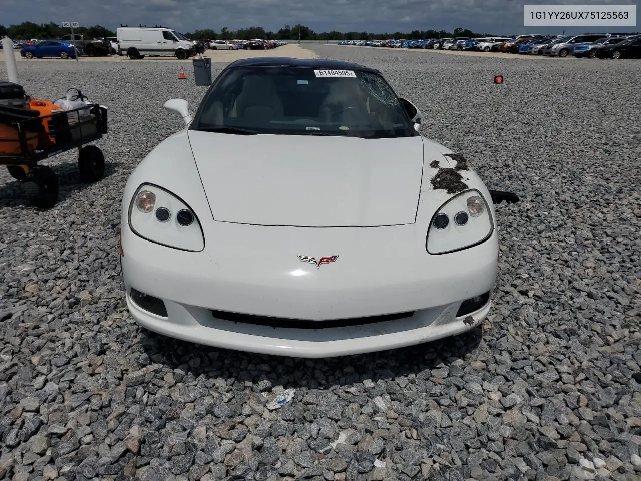 2007 Chevrolet Corvette VIN: 1G1YY26UX75125563 Lot: 61404595