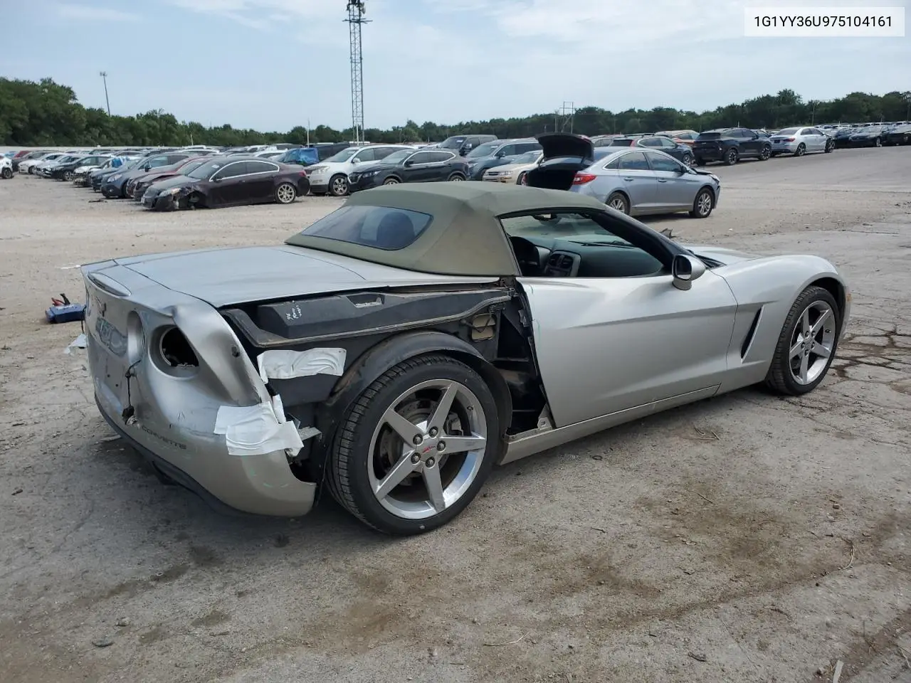 2007 Chevrolet Corvette VIN: 1G1YY36U975104161 Lot: 65732115