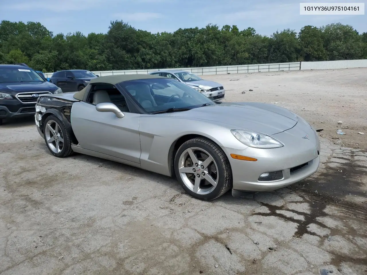 2007 Chevrolet Corvette VIN: 1G1YY36U975104161 Lot: 65732115