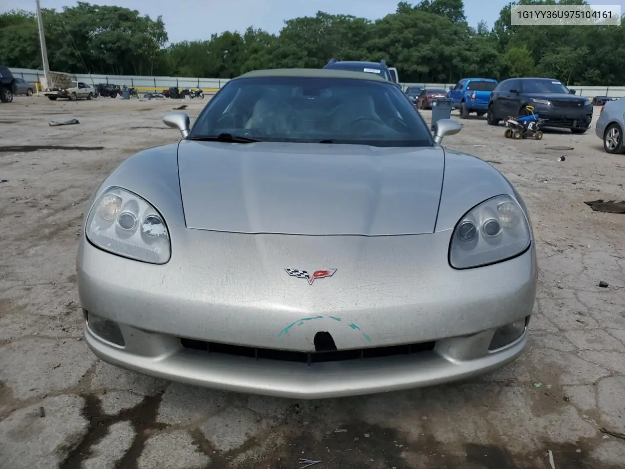 2007 Chevrolet Corvette VIN: 1G1YY36U975104161 Lot: 65732115