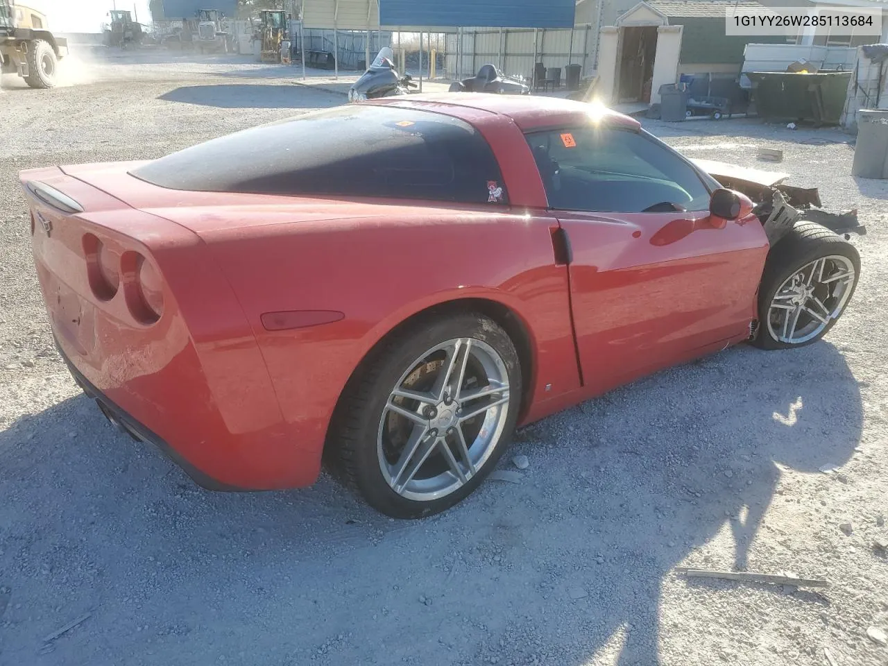2008 Chevrolet Corvette VIN: 1G1YY26W285113684 Lot: 42523095