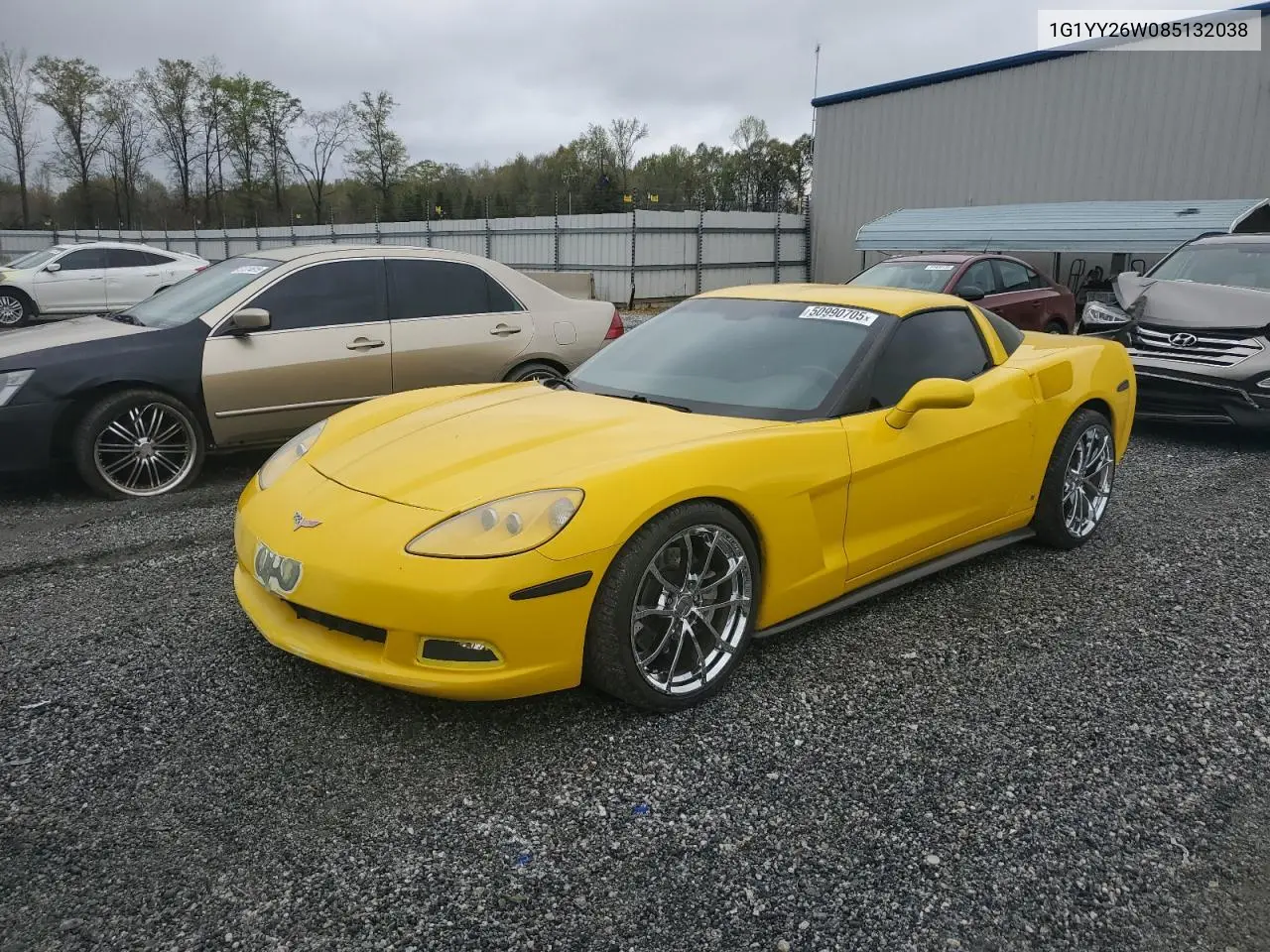 2008 Chevrolet Corvette VIN: 1G1YY26W085132038 Lot: 50990705
