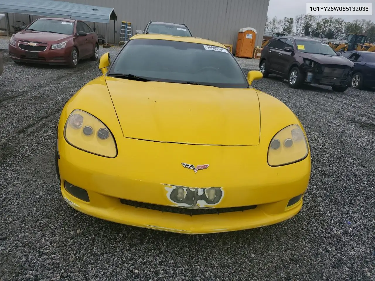 2008 Chevrolet Corvette VIN: 1G1YY26W085132038 Lot: 50990705