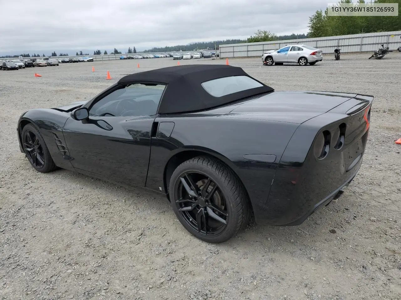 2008 Chevrolet Corvette VIN: 1G1YY36W185126593 Lot: 56862755