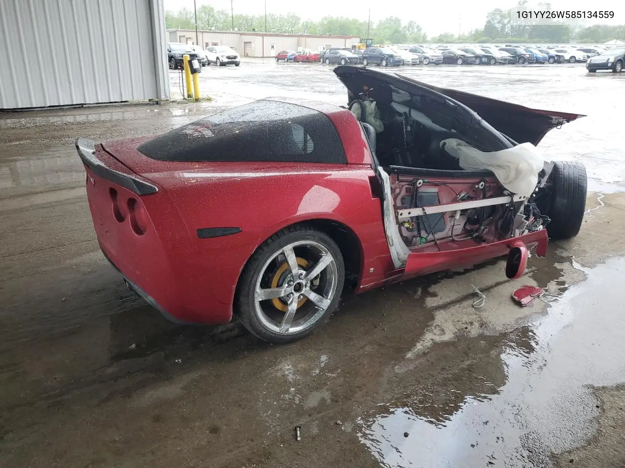 2008 Chevrolet Corvette VIN: 1G1YY26W585134559 Lot: 57710615