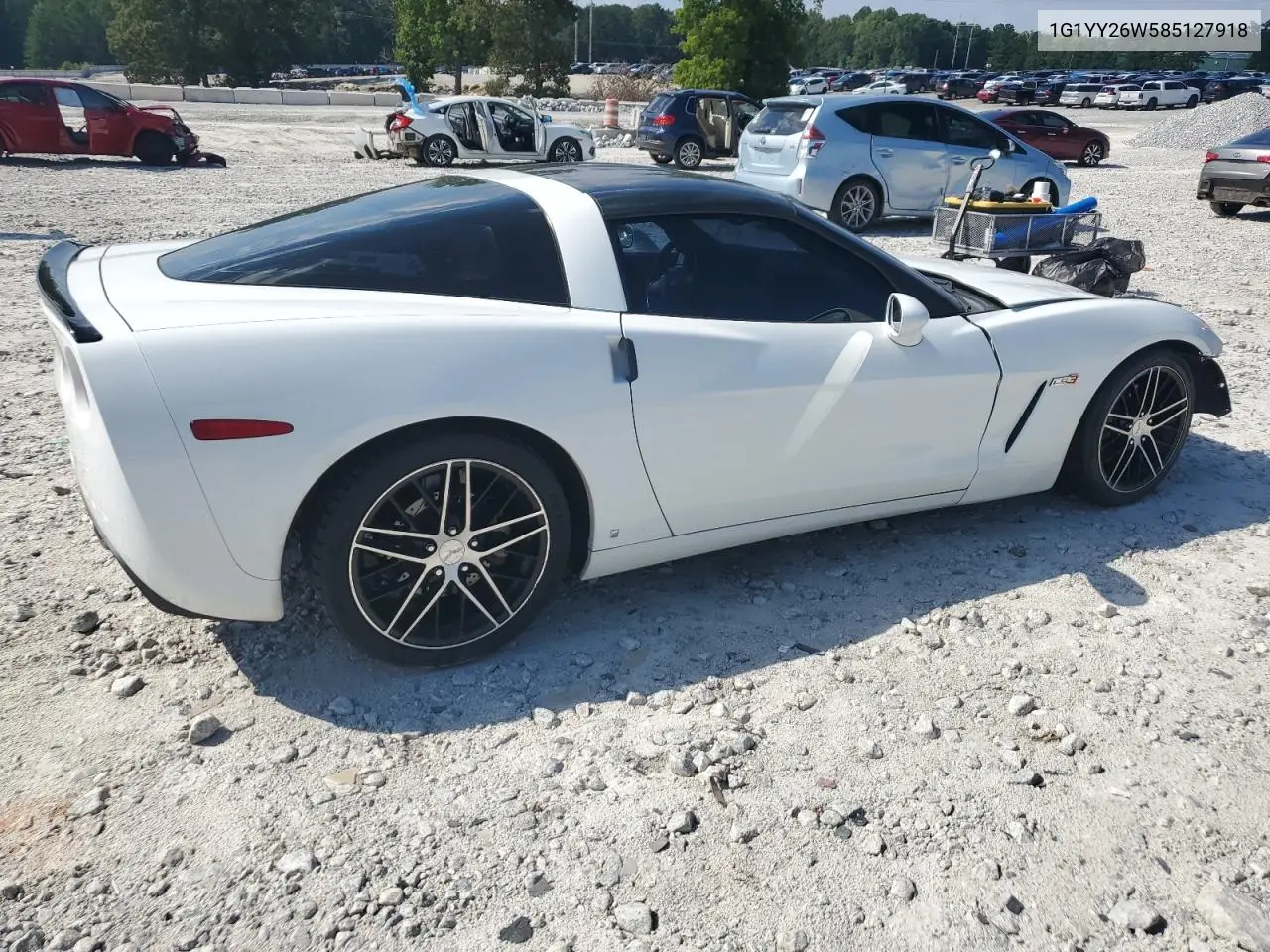 2008 Chevrolet Corvette VIN: 1G1YY26W585127918 Lot: 61216485