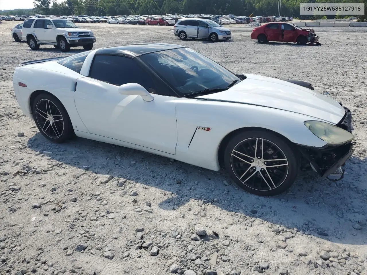 2008 Chevrolet Corvette VIN: 1G1YY26W585127918 Lot: 61216485