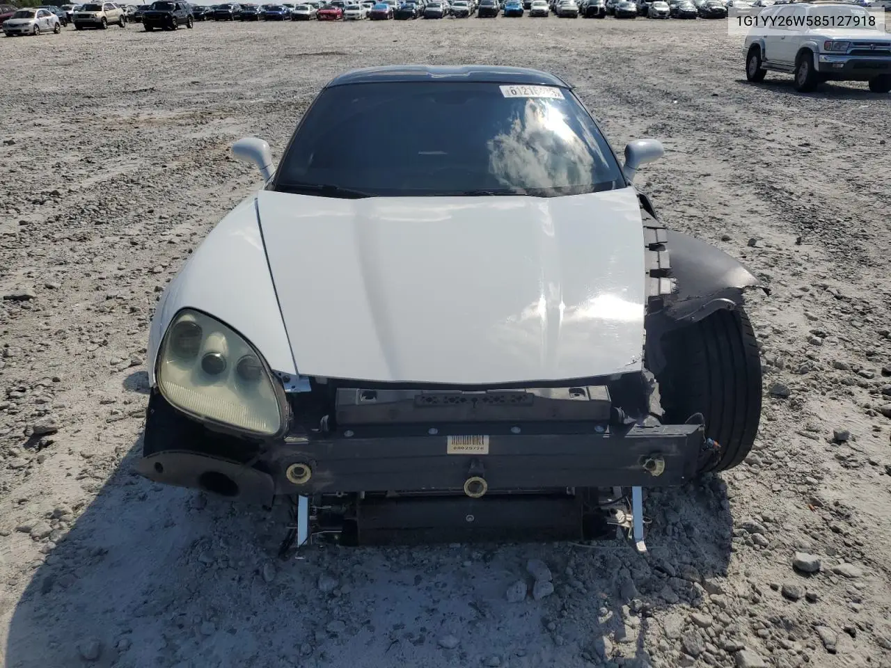 2008 Chevrolet Corvette VIN: 1G1YY26W585127918 Lot: 61216485