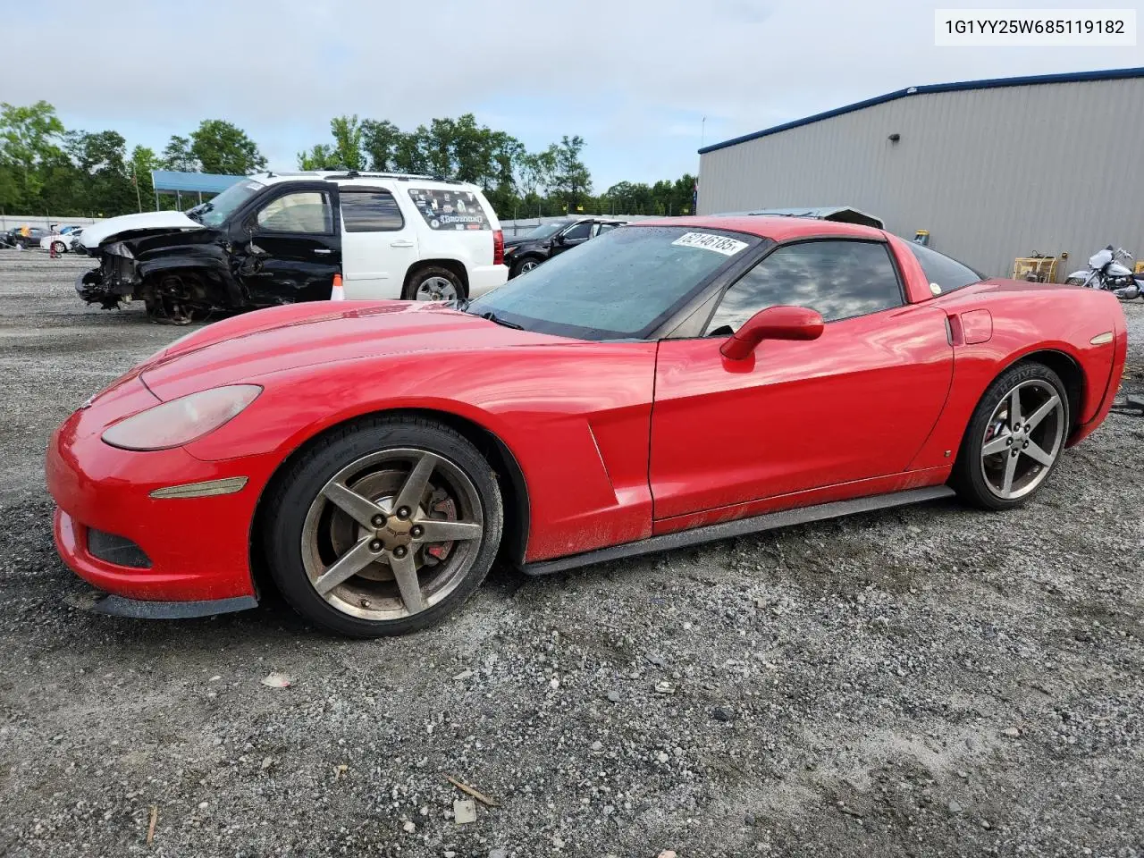 2008 Chevrolet Corvette VIN: 1G1YY25W685119182 Lot: 62146185