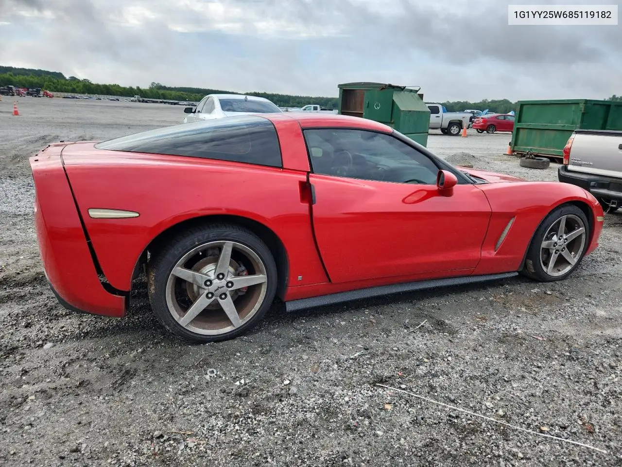 2008 Chevrolet Corvette VIN: 1G1YY25W685119182 Lot: 62146185