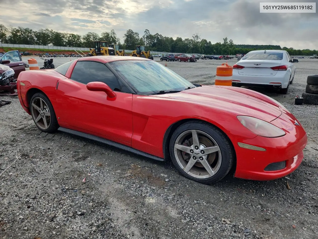 2008 Chevrolet Corvette VIN: 1G1YY25W685119182 Lot: 62146185
