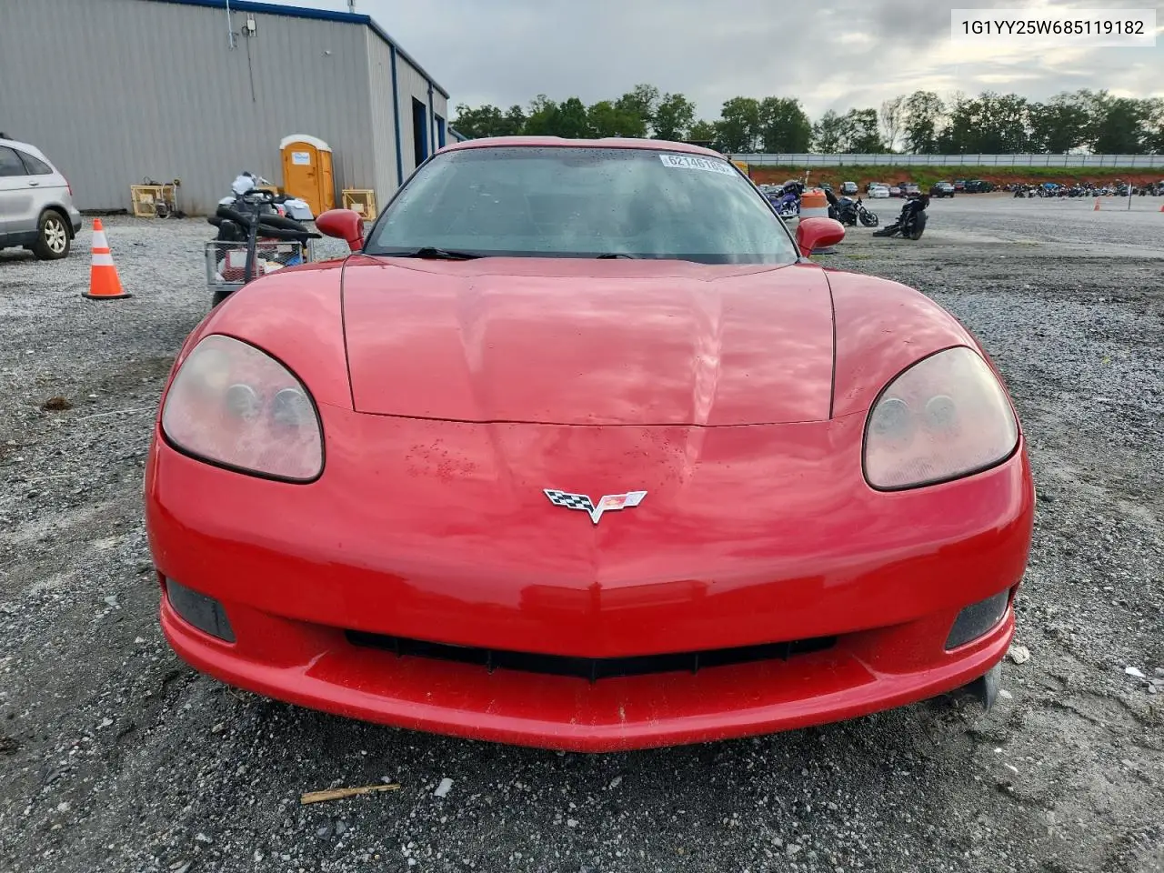 2008 Chevrolet Corvette VIN: 1G1YY25W685119182 Lot: 62146185