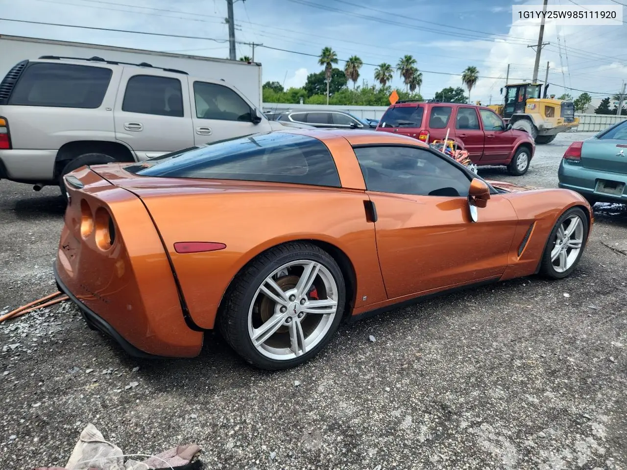 2008 Chevrolet Corvette VIN: 1G1YY25W985111920 Lot: 63256655