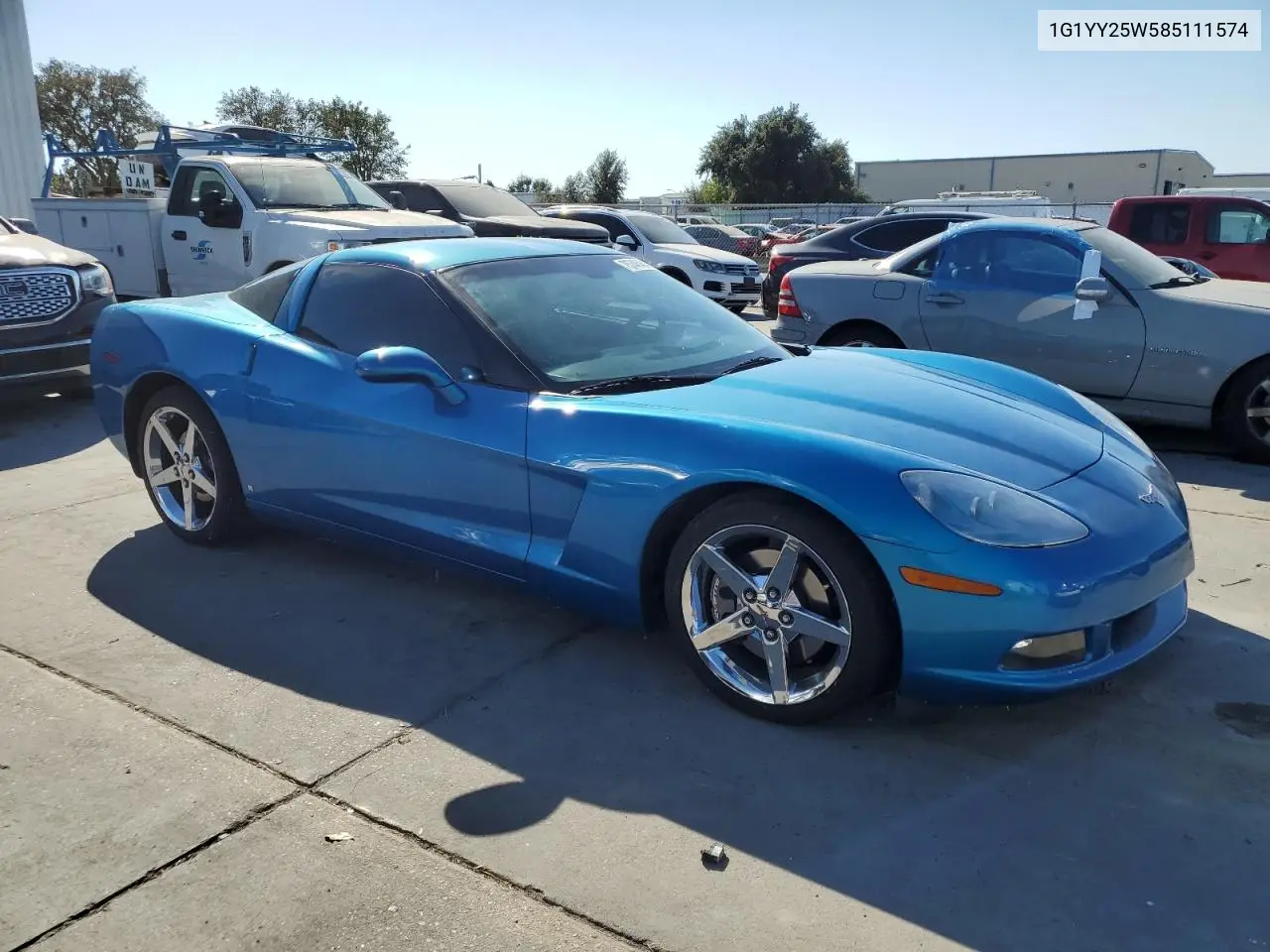 2008 Chevrolet Corvette VIN: 1G1YY25W585111574 Lot: 75745484