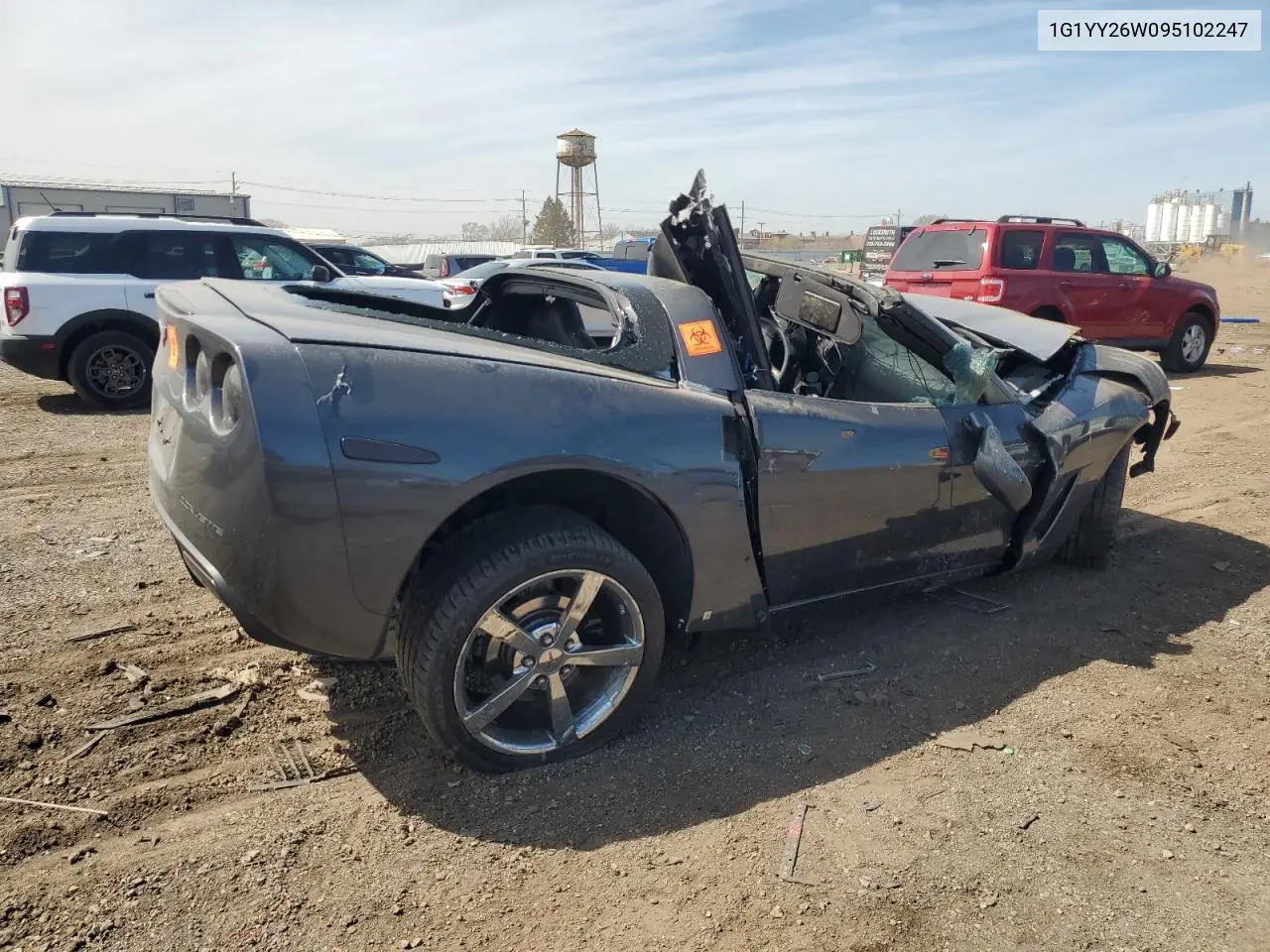 2009 Chevrolet Corvette VIN: 1G1YY26W095102247 Lot: 53491725