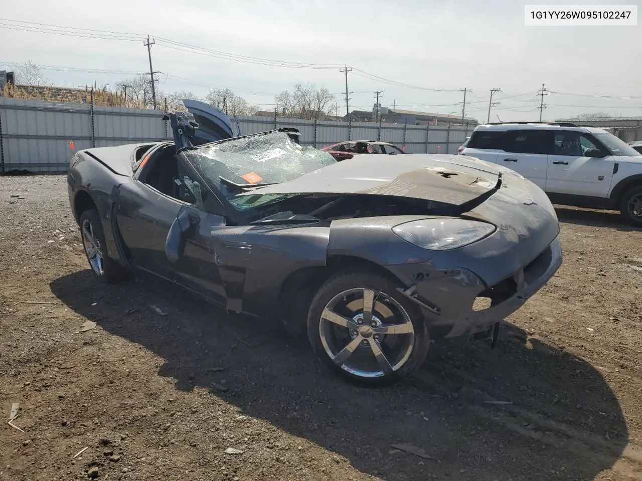 2009 Chevrolet Corvette VIN: 1G1YY26W095102247 Lot: 53491725