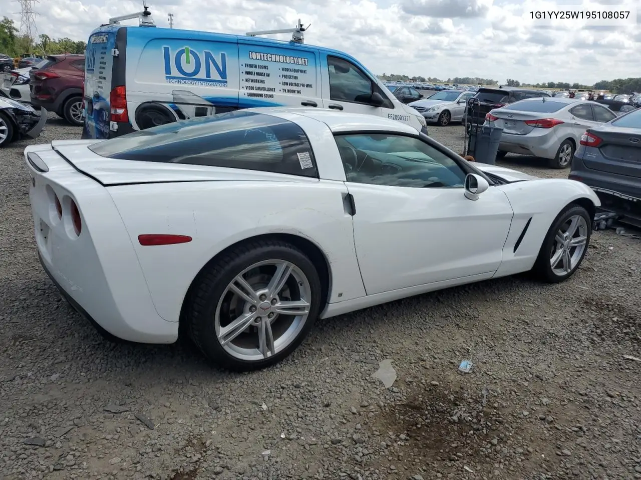 2009 Chevrolet Corvette VIN: 1G1YY25W195108057 Lot: 55619465