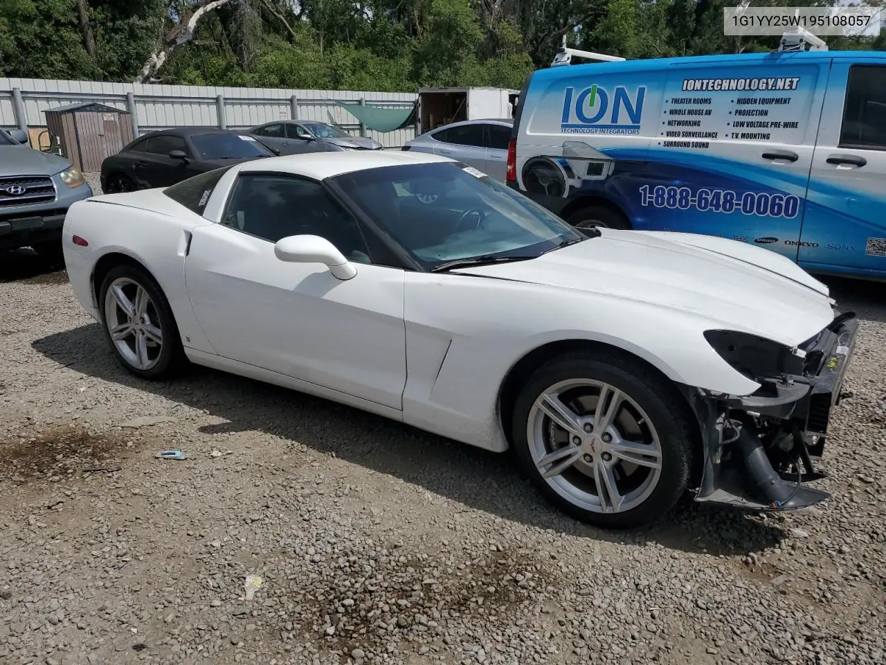 2009 Chevrolet Corvette VIN: 1G1YY25W195108057 Lot: 55619465