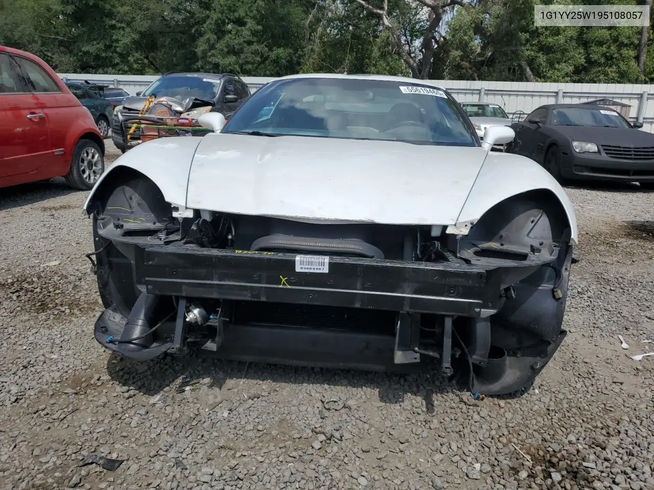 2009 Chevrolet Corvette VIN: 1G1YY25W195108057 Lot: 55619465