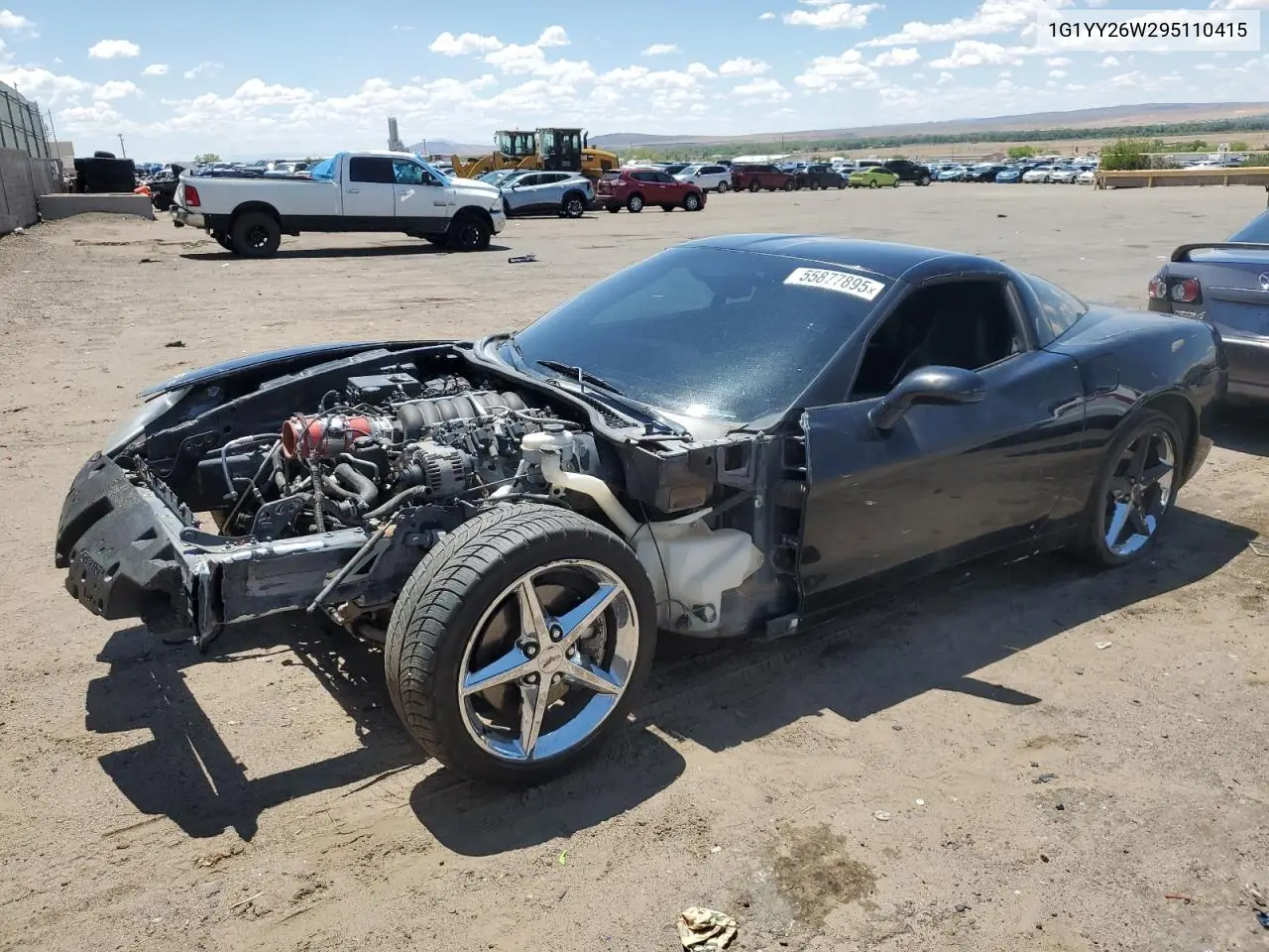 2009 Chevrolet Corvette VIN: 1G1YY26W295110415 Lot: 55877895