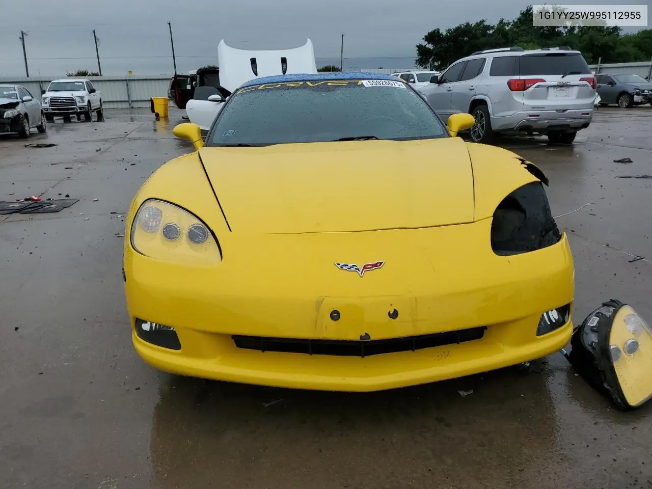 2009 Chevrolet Corvette VIN: 1G1YY25W995112955 Lot: 55928675