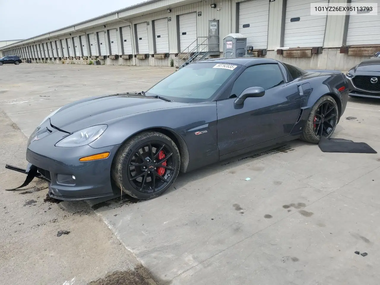 2009 Chevrolet Corvette Z06 VIN: 1G1YZ26EX95113793 Lot: 60792835
