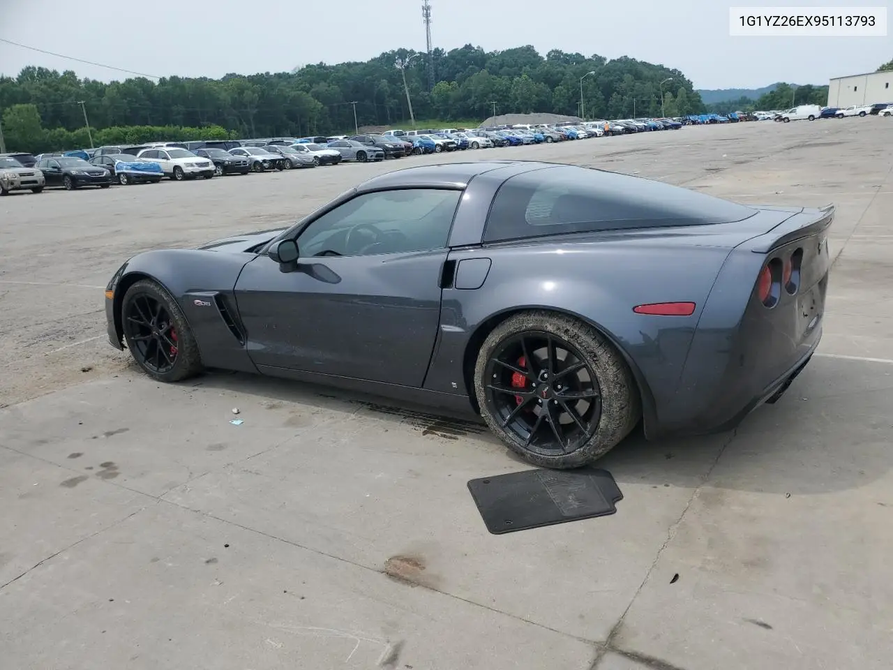 2009 Chevrolet Corvette Z06 VIN: 1G1YZ26EX95113793 Lot: 60792835