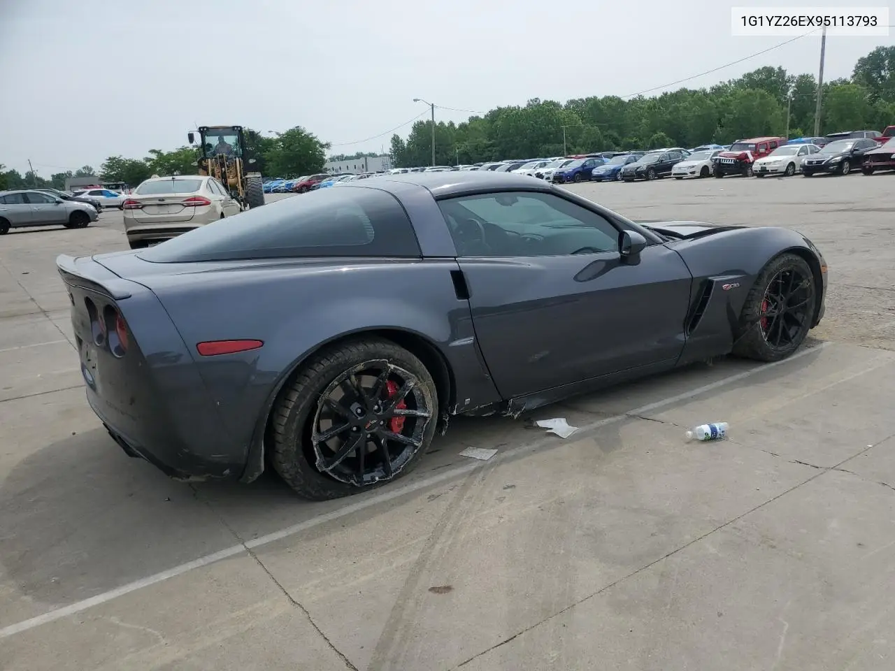 2009 Chevrolet Corvette Z06 VIN: 1G1YZ26EX95113793 Lot: 60792835