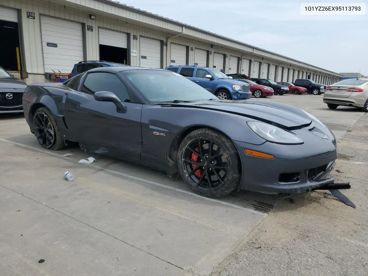 2009 Chevrolet Corvette Z06 VIN: 1G1YZ26EX95113793 Lot: 60792835