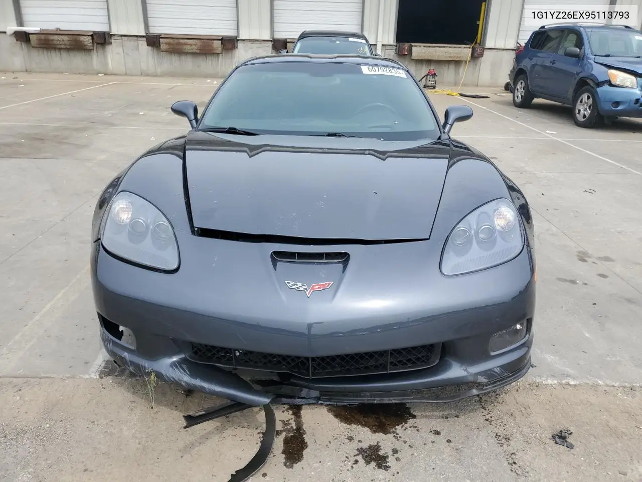2009 Chevrolet Corvette Z06 VIN: 1G1YZ26EX95113793 Lot: 60792835